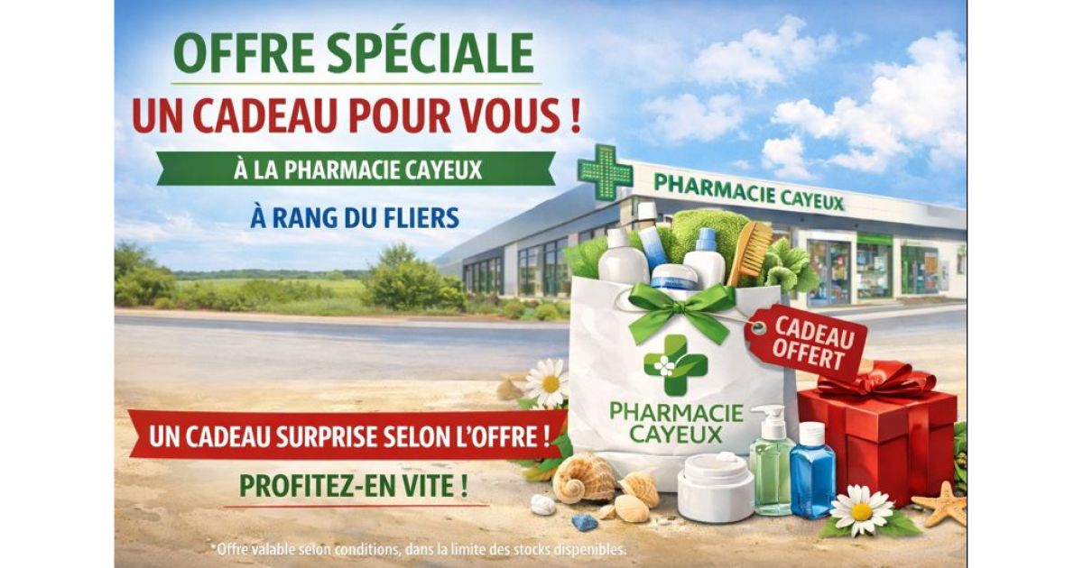 Cadeaux Pharmacie Cayeux