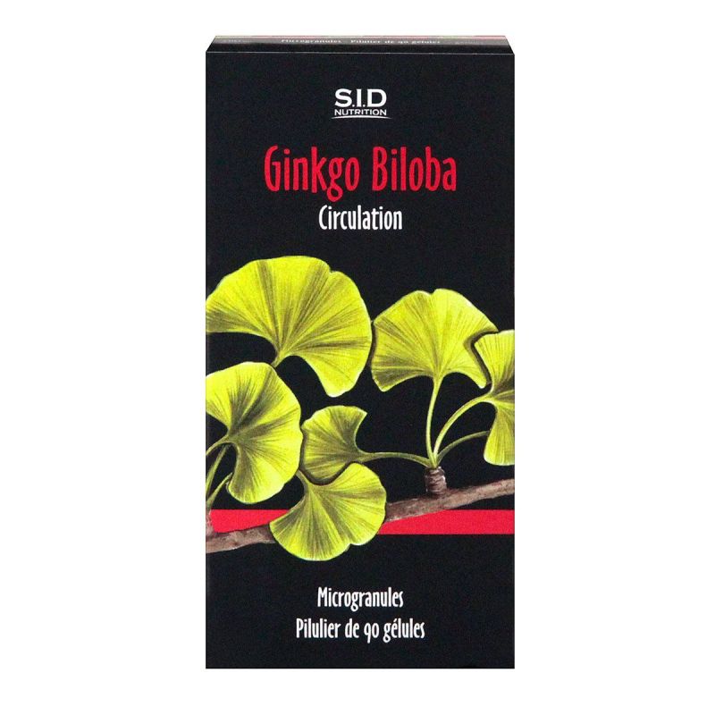 Ginkgo biloba circulation SIDN x 90 gélules