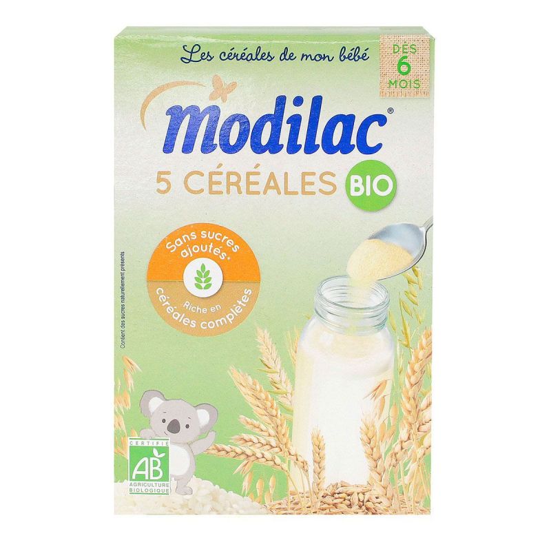 5 Céréales Bio dès 6 mois 230g