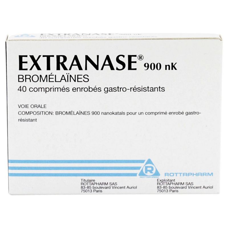 40 comprimés Bromélaïnes