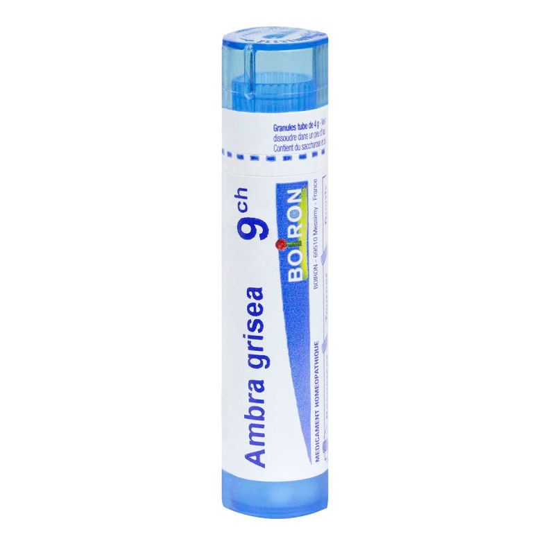 Ambra grisea tube granule - 9 CH