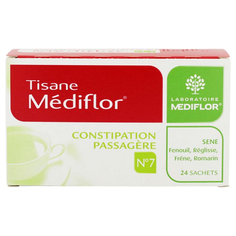 Constipation n°7 tisane Mediflor 24 sachets