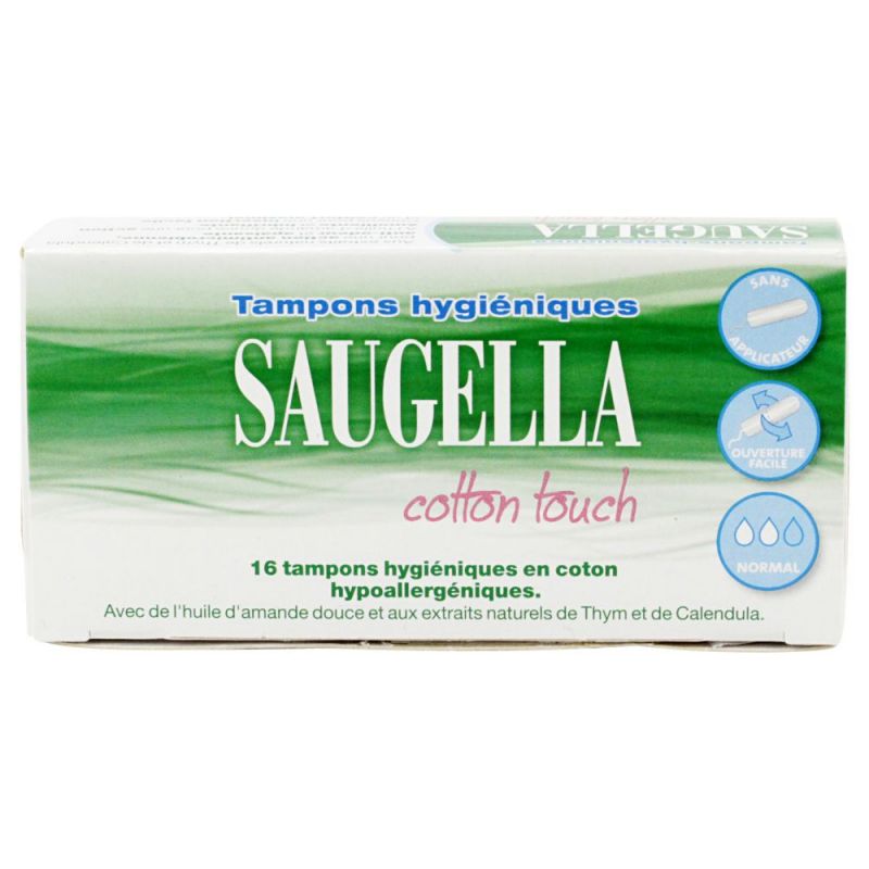 16 tampons hygiéniques ss applicateur normal