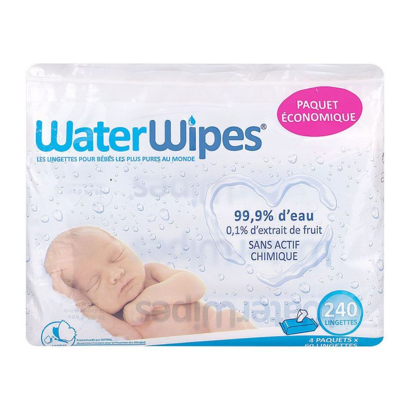 240 Lingettes bébé pures