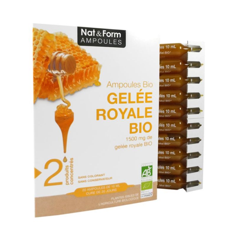 Gelée Royale Bio 20 ampoules
