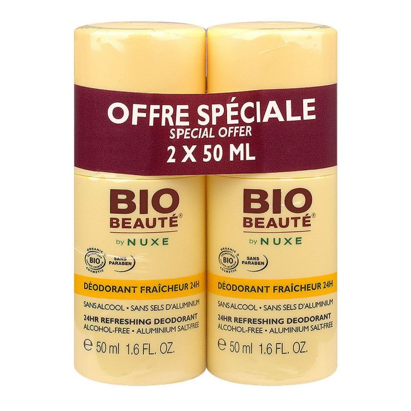 Déodorant fraîcheur 24h 2x50ml
