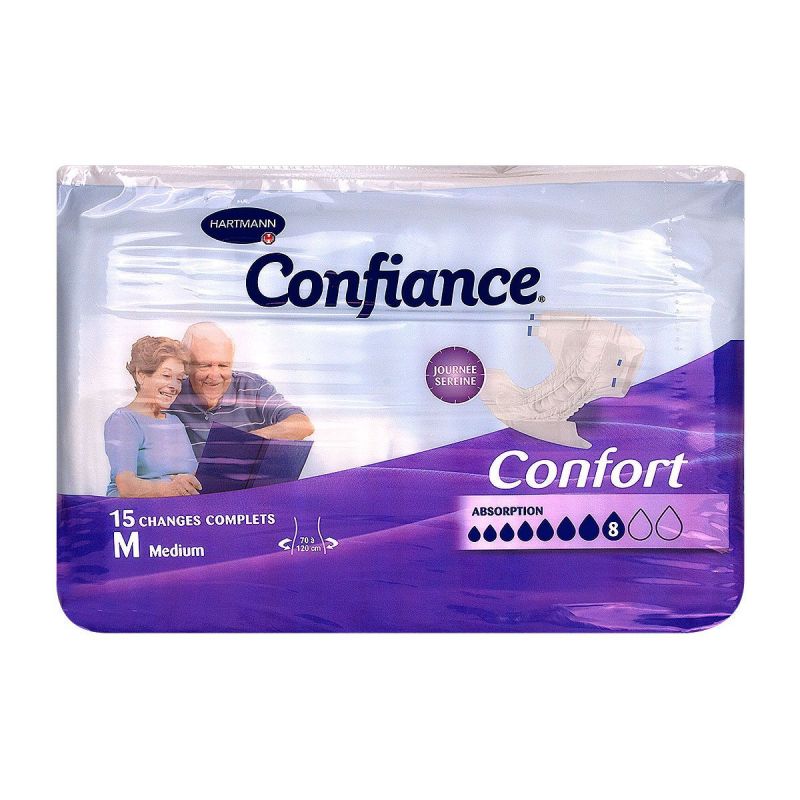 15 changes complets journée sereine Confort 8G taille M