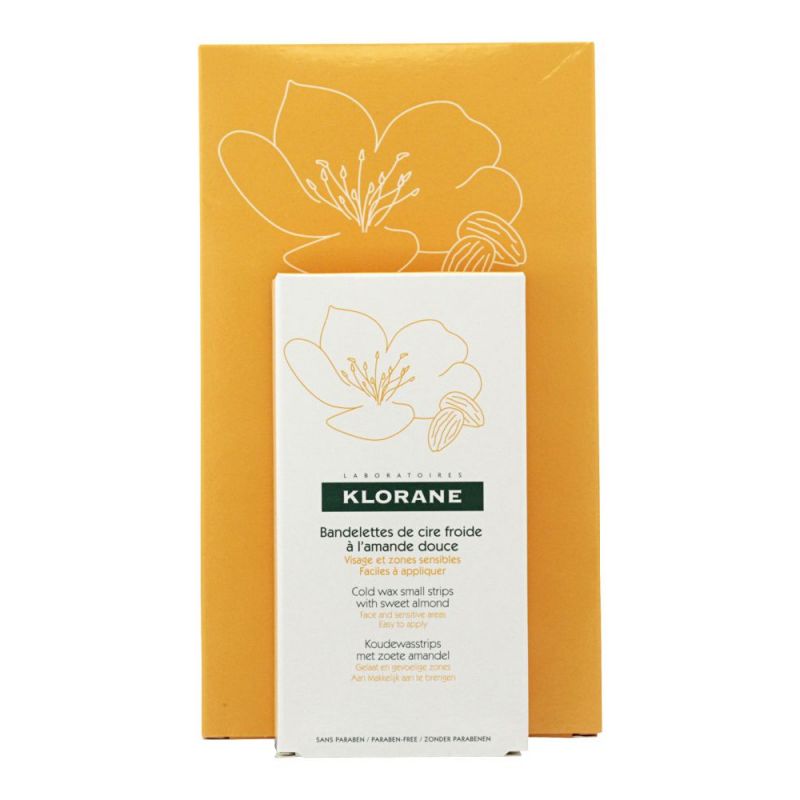 6 Bandes visage & zones sensibles cire froide