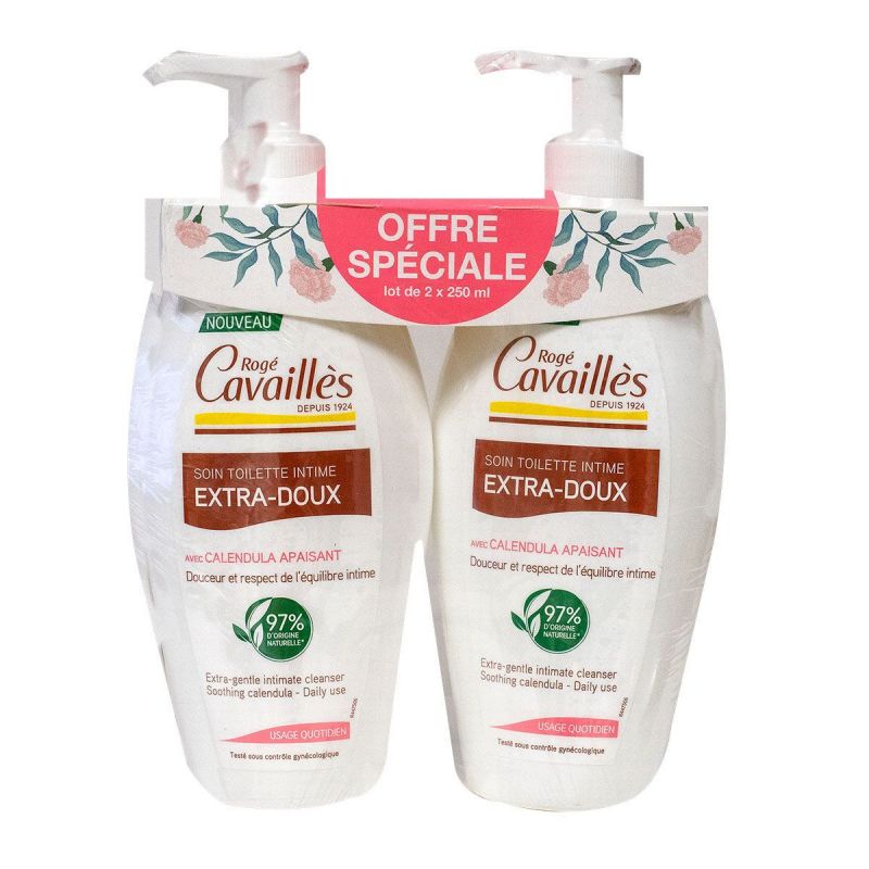 Soin toilette intime calendula apaisant 2x250ml