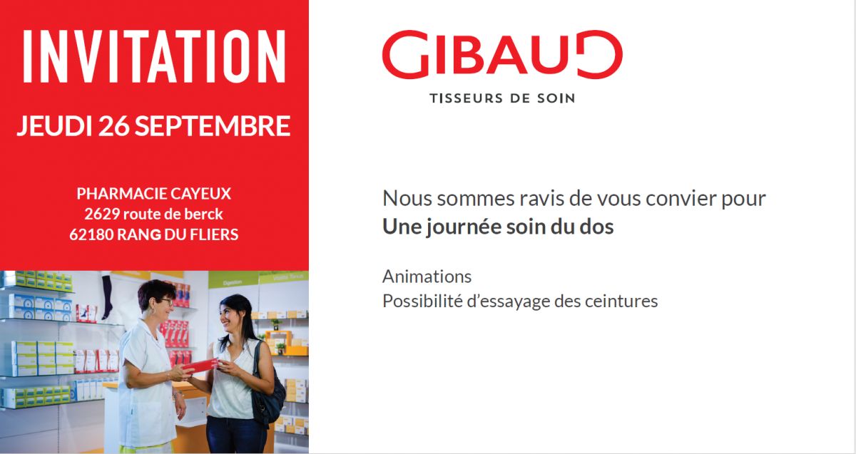 Journée spéciale soin du dos