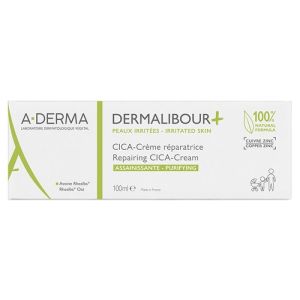 Dermalibour + Cica-crème réparatrice assainissante 100ml