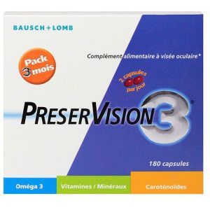 PréserVision3 180 capsules (3 mois)