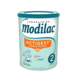 Lait 2ème Âge - Actigest - Formule épaissie - 800g