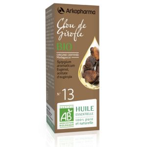 N ° 13 Huile essentielle de Clou de Girofle BIO - 5 ml