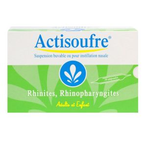 Actisoufre - 30 ampoules