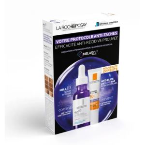 Coffret Mela B3 Sérum Intensif 30ml + Anthelios UVMune 400 Fluide Anti-Taches