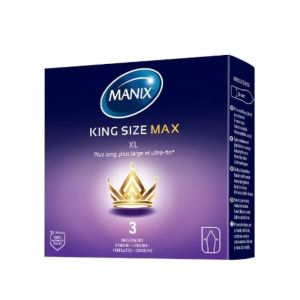 King Size Max 3 Préservatifs