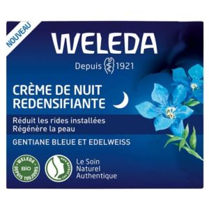 Crème de Nuit Redensifiante Gentiane Bleue et Edelweiss 40 ml