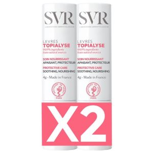 Topialyse Lèvres Lot de 2 x 4 g