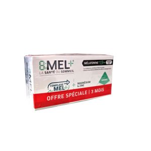Mélatonine 1,9mg 3x30 comprimés