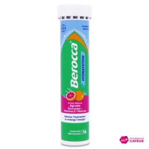 Hydratation Agrume 16 comprimés effervescents