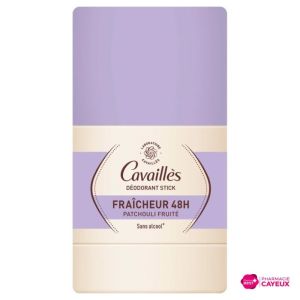Déodorant stick Fraîcheur 48H Patchouli fruité 50 g