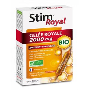 Stim Royal Gelée Royale 2000 mg Bio - 20 Ampoules