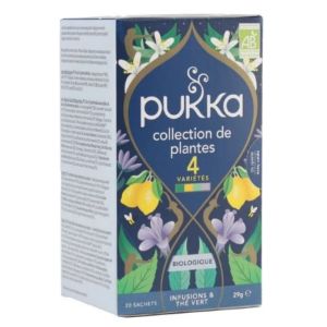 Tisane Collection de Plantes 4 Variétés 20 sachets