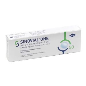 Sinovial One 2% seringue 2,5 ml