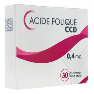 Acide Folique Bioes 0.4mg 30 comprimés