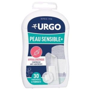 Pansements Hypoallergénique Peau Sensible+ 3 Formats x30