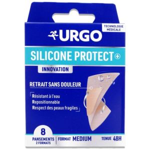 Pansements silicone protecteur Medium - x8