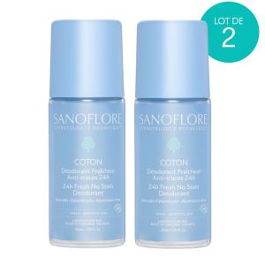 COTON 24H LOT 2 DEODORANTS - 2*50 ML