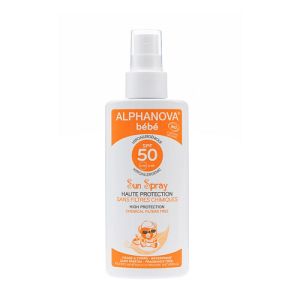 Spray Solaire Bébé SPF50+ - Haute Protection - 125g
