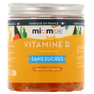 Vitamine D sans sucres Gummies x42