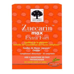 Zuccarin max extra-fort 45 comprimés