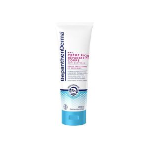 BepanthenDerma - Crème riche réparatrice corps - 200ml (Date courte 07/2025)
