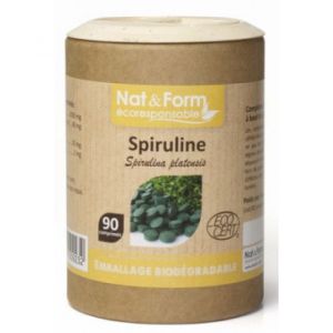 Nat&form Spiruline Bio 90 comprimés