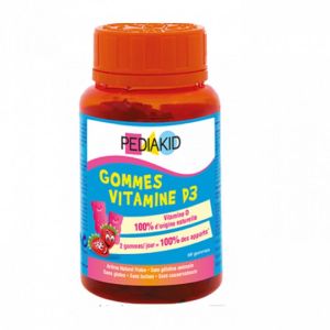Pediakid  60 Gommes Vitamine D3