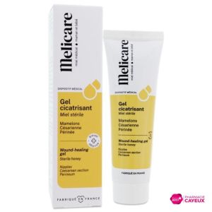 Gel cicatrisant au miel médical stérile 30 g