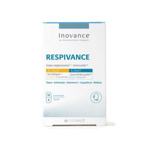 Respivance Confort des voies respiratoires Jour/Nuit 15 comprimés