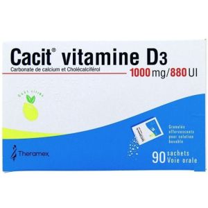 Cacit Vitamine D3 90 Sachets