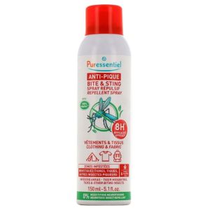 Spray Répulsif Vêtement & Tisssu Anti Pique 150ml