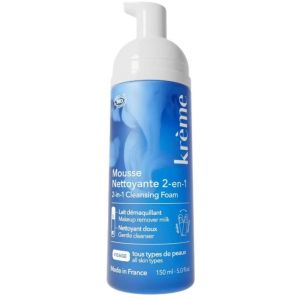Mousse Nettoyante 2-en-1 Bio 150ml