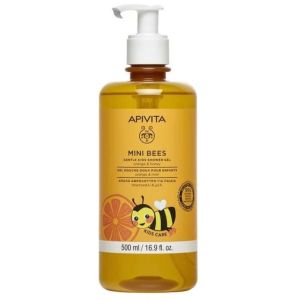 Shampoing doux et gel douche pour enfants à l'orange et au miel 500ml