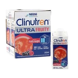 Clinutren Ultra-Fruity Fr Rouge 4X200Ml
