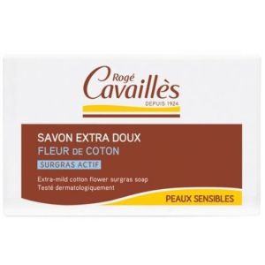 Savon Surgras Extra-doux Fleur de Coton 250 gr