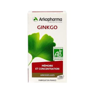 Arkogélules - Ginkgko BIO - 150 gélules
