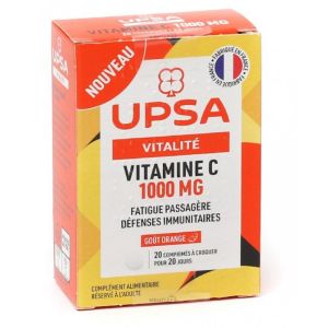 Vitalité Vitamine C 1000mg - 20 comprimés