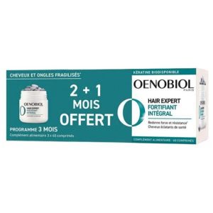 Hair Expert Fortifiant intensif - 3 x 60 capsules